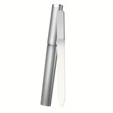 2-Pack: Double-Sided Etched Fingernail Glass Nail File with Case