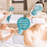 2-Pack: Exfoliating Body Scrubber Set