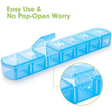 2-Pack: Extra Large Weekly Pill Organizer