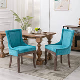 2-Pack: Fabric Upholstered Side Chairs Set
