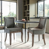 2-Pack: Fabric Upholstered Side Chairs Set