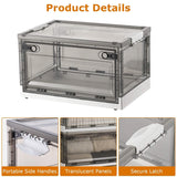 2-Pack: Foldable Storage Bins Collapsible Storage Box Organizer