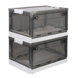 2-Pack: Foldable Storage Bins Collapsible Storage Box Organizer
