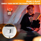 2-Pack: Ghost Campfire Flickering Flame Night