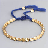 2-Pack: Handmade Copper Bead Bracelet