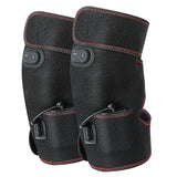 2-Pack: Heated Knee Massage Wrap