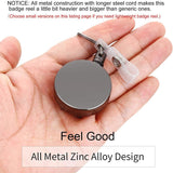 2-Pack: Heavy Duty Retractable Badge Holder Reel