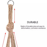 2-Pack: Indoor Outdoor Hanging Pot Rope Net Macrame Plant Hanger