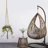 2-Pack: Indoor Outdoor Hanging Pot Rope Net Macrame Plant Hanger
