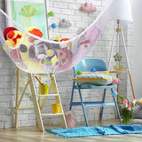 2-Pack: Jumbo Size Toy Stuffed Animal Storage Hammock with Elastic Bands
