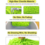 2-Pack: Large Size Microfiber Car Wash Mitt
