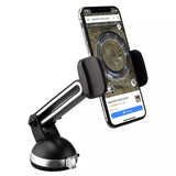 2-Pack: LAX Extendable Car Mount Holder for Cellphone with Adjustable Clamp