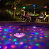 2-Pack: LED Color Changing Floating Pool Lights with 8 Modes Lighting