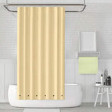 2-Pack: Magnetic Mildew Resistant Solid Vinyl Shower Curtain Liners
