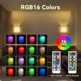 2-Pack: Magnetic Wireless Wall Sconce Lighting