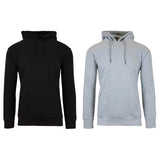 2-Pack: Men’s and Women’s Fleece Pullover Hoodie