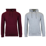 2-Pack: Men’s and Women’s Fleece Pullover Hoodie