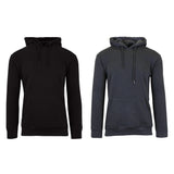 2-Pack: Men’s Fleece Pullover Hoodie