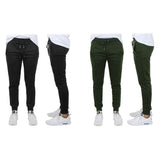2-Pack: Men's Slim-Fit French Terry Jogger Lounge Pants