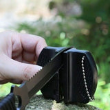 2-Pack: Mini Ceramic Rod Tungsten Steel Knife Sharpener Tool