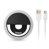 2-Pack: Mobile Ring Light Portable Selfie LED Light Ring Camera Flash