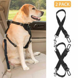 2-Pack: Multipurpose Pet Safety Vehicle Seat Belt