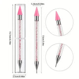 2-Pack: Nail Rhinestone Picker Dotting Tool