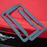 2-Pack: OxGord Carbon fiber License Plate Frame