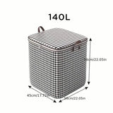 2-Pack: Quilt Storage Bag Organizer Non-woven Dustproof Foldable Wardrobe Space Saving Bag