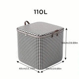 2-Pack: Quilt Storage Bag Organizer Non-woven Dustproof Foldable Wardrobe Space Saving Bag