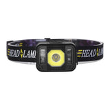 2-Pack: Rechargeable Motion Sensor Headlamp 6 Light Modes