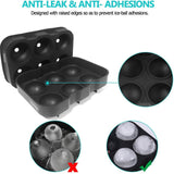 2-Pack Set: Adoric Life Silicone Ice Cube Molds