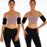 2-Pack: Slim Arm Trimmer Sauna Sweat Band For Women