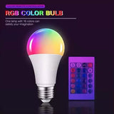 2-Pack: Smart Home Multi-Color LED A19 Bulb 5W