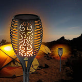 2-Pack: Solar Torch Lights Outdoor