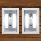 2-Pack: Ultra Bright, LED Light Switch, Stick Anywhere