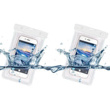 2-Pack: Universal Cell Phone Waterproof Dry Bag Case