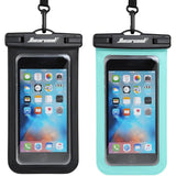 2-Pack: Universal Mobile Phone Waterproof Case