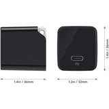 2-Pack: USB C Charger Minima 20W Fast Type C Wall Charger