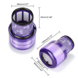 2-Pack: Vacuum Filter Replacement Suit for Dyson V11 Series
