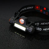 2-Pack: Waterproof Rechargeable Headlamp