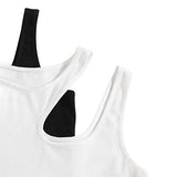 2-Pack: Women's Cropped Knit Tank Top