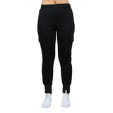 2-Pack: Women's Fleece-Lined Loose-Fit Cargo Joggers
