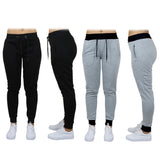 2-Pack: Women's French Terry Fashion Jogger Lounge Pants