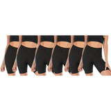 2-Pack: Women's High Waisted Biker Shorts With Pockets