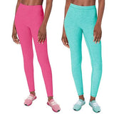 2-Pack: Women's Space Dye Seamless Leggings