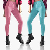 2-Pack: Women's Space Dye Seamless Leggings
