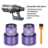 2-Packs: Vacuum Filter Replacement for Dyson V10 Series