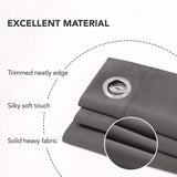 2-Panels: Deconovo Room Darkening Thermal Insulated Blackout Grommet Window Curtains