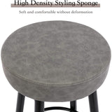 2-Piece: 28'' Metal Bar Stools Set